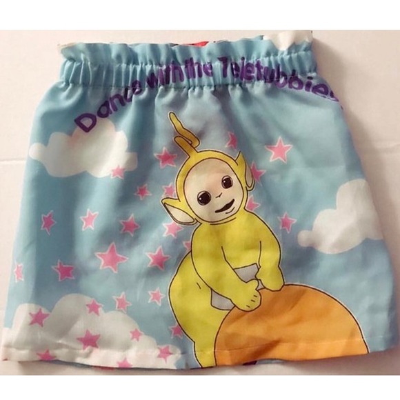 One of a kind 90s Vintage Teletubbies Toddler Girls Skirt - Picture 1 of 1